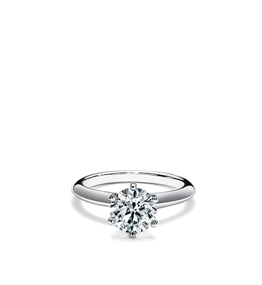 Solitaire Ring Brillante Collection 6 prongs