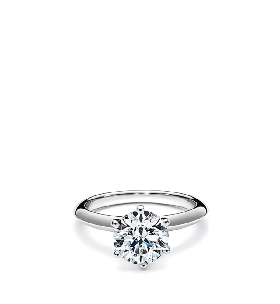 Solitaire Ring Brillante Collection 6 prongs