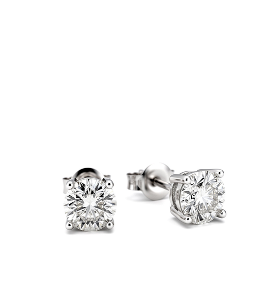 Orecchini punti luce collezione Moissanite