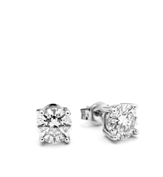 Orecchini punti luce collezione Moissanite