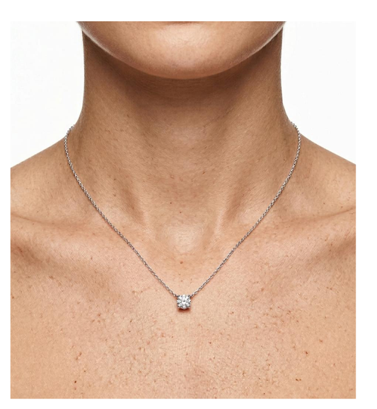 Collana punto luce collezione Moissanite