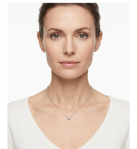 Collana punto luce collezione Moissanite