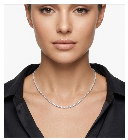 Collana tennis collezione Moissanite - 17291