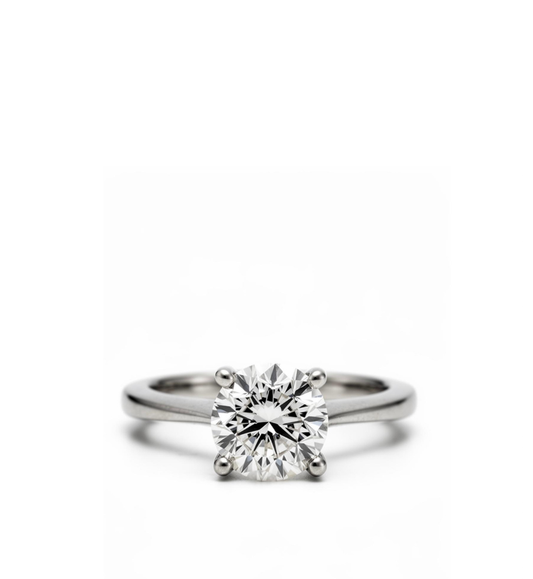 Anello solitario collezione Moissanite - ct 1