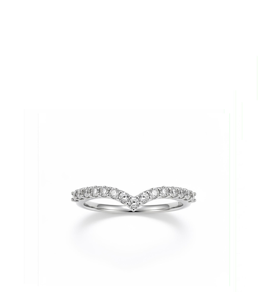 Anello collezione Moissanite-ct 0.29