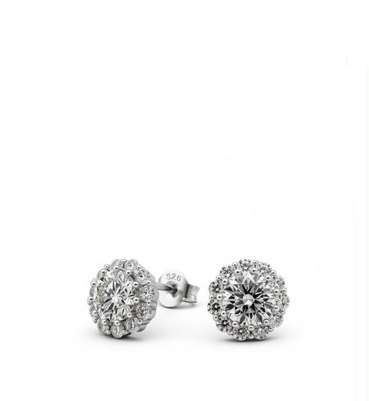 Orecchini collezione Moissanite - ct 1.60