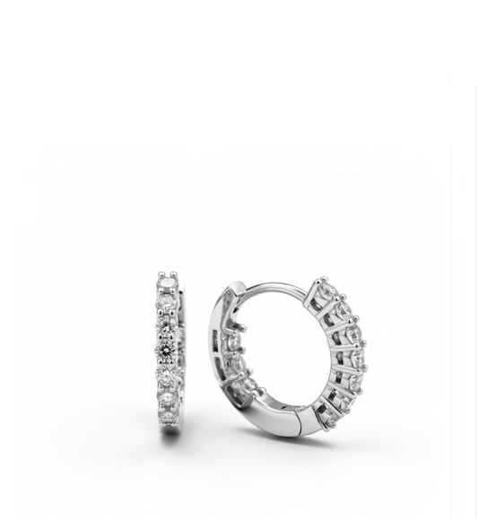 Orecchini collezione Moissanite - ct 0.60