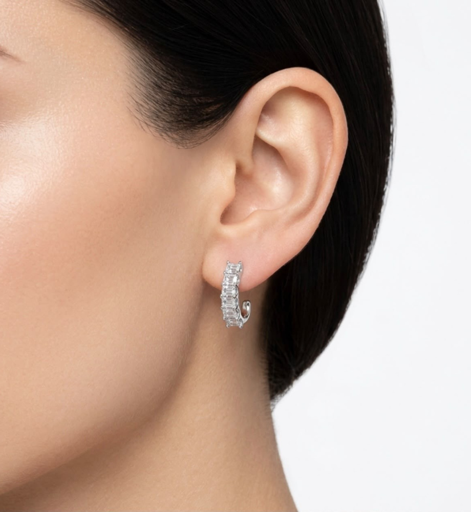 Orecchini collezione Moissanite - ct 3.60