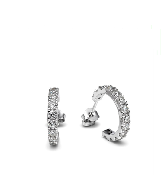 Orecchini collezione Moissanite - ct 1.56