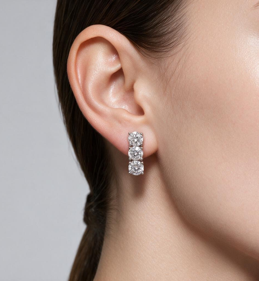PRONTA CONSEGNA Orecchini collezione Moissanite - 17740