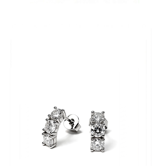PRONTA CONSEGNA Orecchini collezione Moissanite - 17743