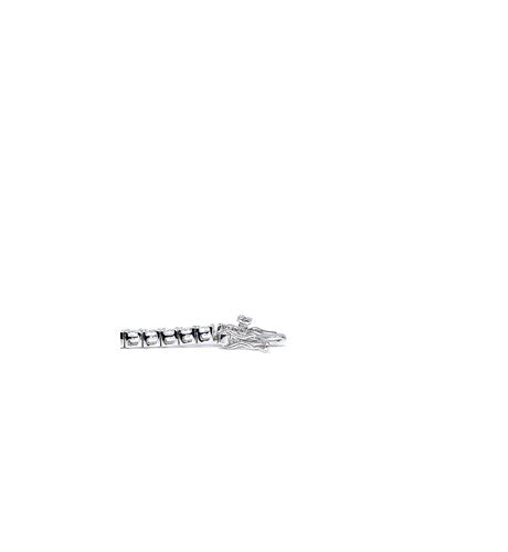 Brillante Collection tennis bracelet with side studs