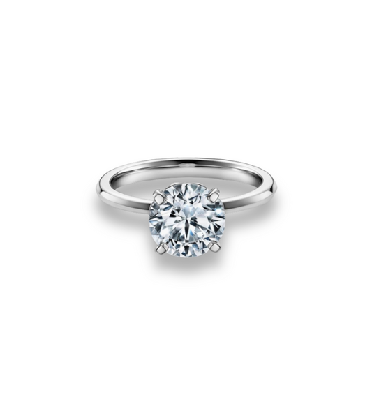 Solitaire Ring Brilliant Collection 4 prongs