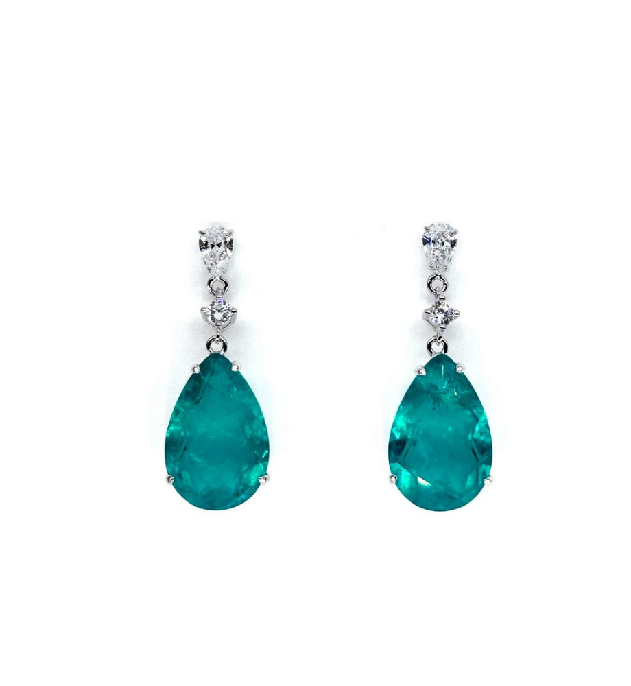 Paraiba Collection earrings - 15392