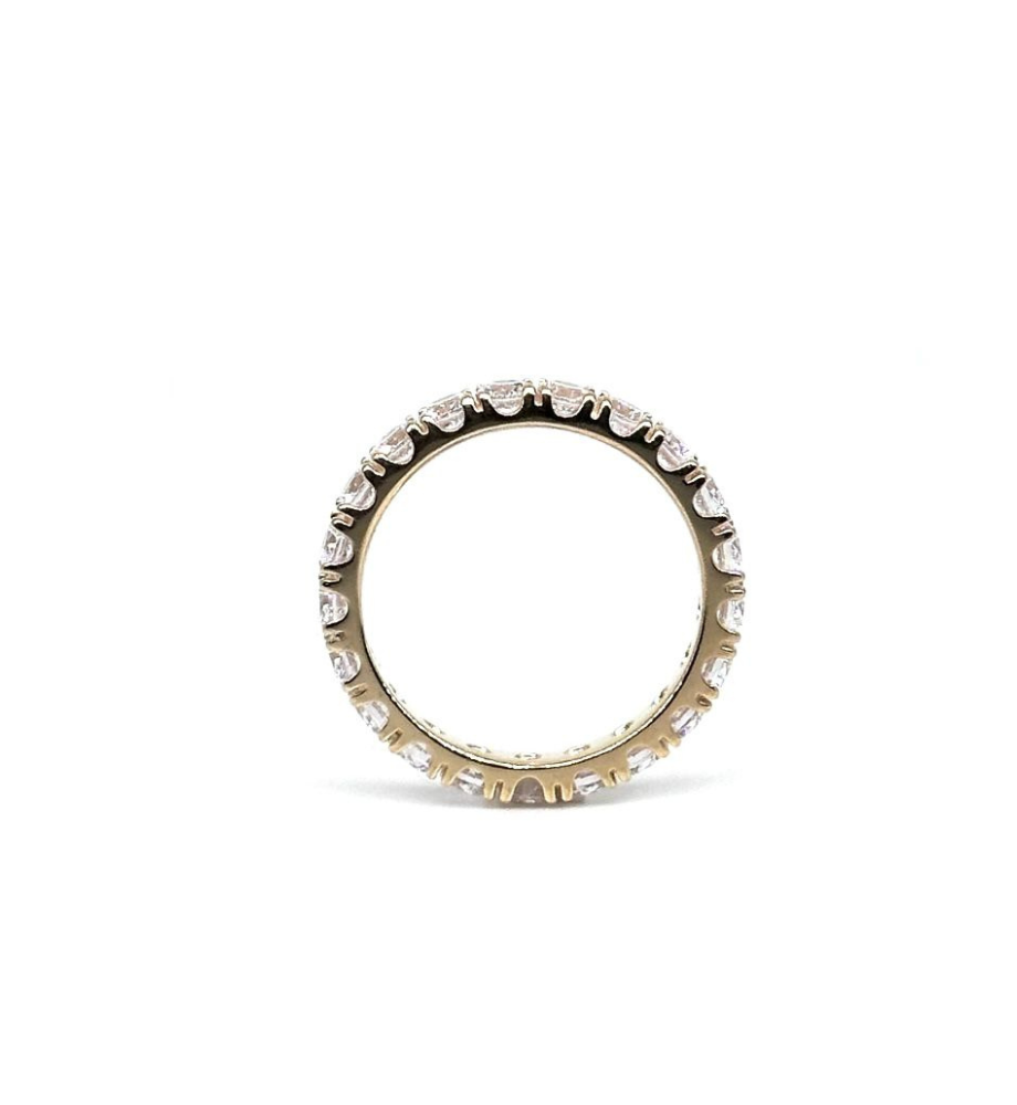 Eternity Ring Brillante Collection 18 kt gold plated