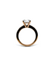 Solitaire Ring Brilliant Collection 4 Prongs 9 kt