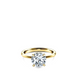 Solitaire Ring Brilliant Collection 4 Prongs 9 kt