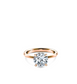 Solitaire Ring Brilliant Collection 4 Prongs 9 kt