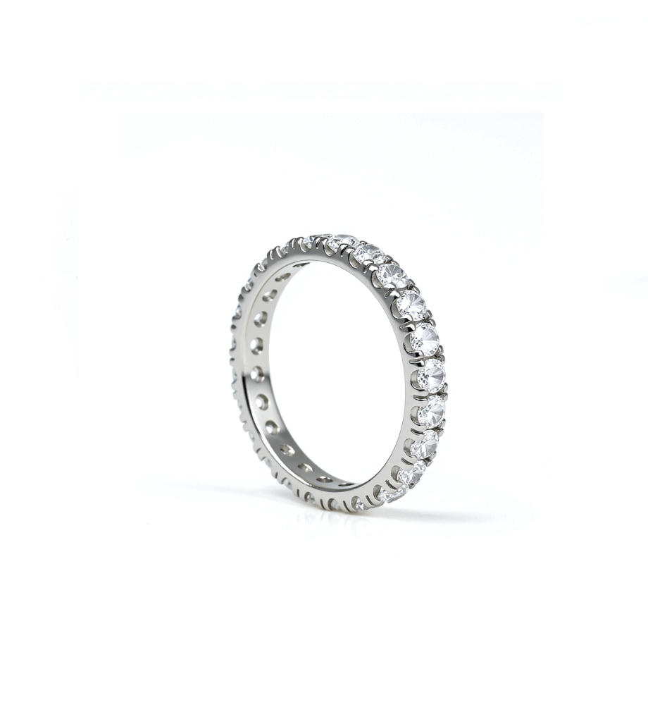 Anello Eternity Collezione Brillante