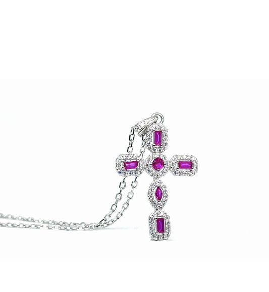 Collana Collezione Queen croce - 16880