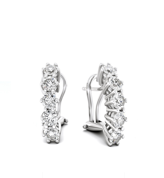 Orecchini a veretta Collezione Brillante