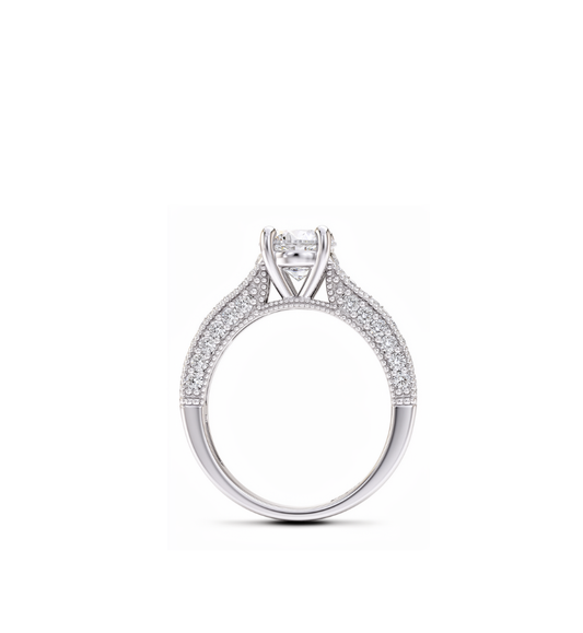 Anello solitario collezione Moissanite - 17005