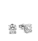 4-prong nail and butterfly light point earrings Brillante Collection