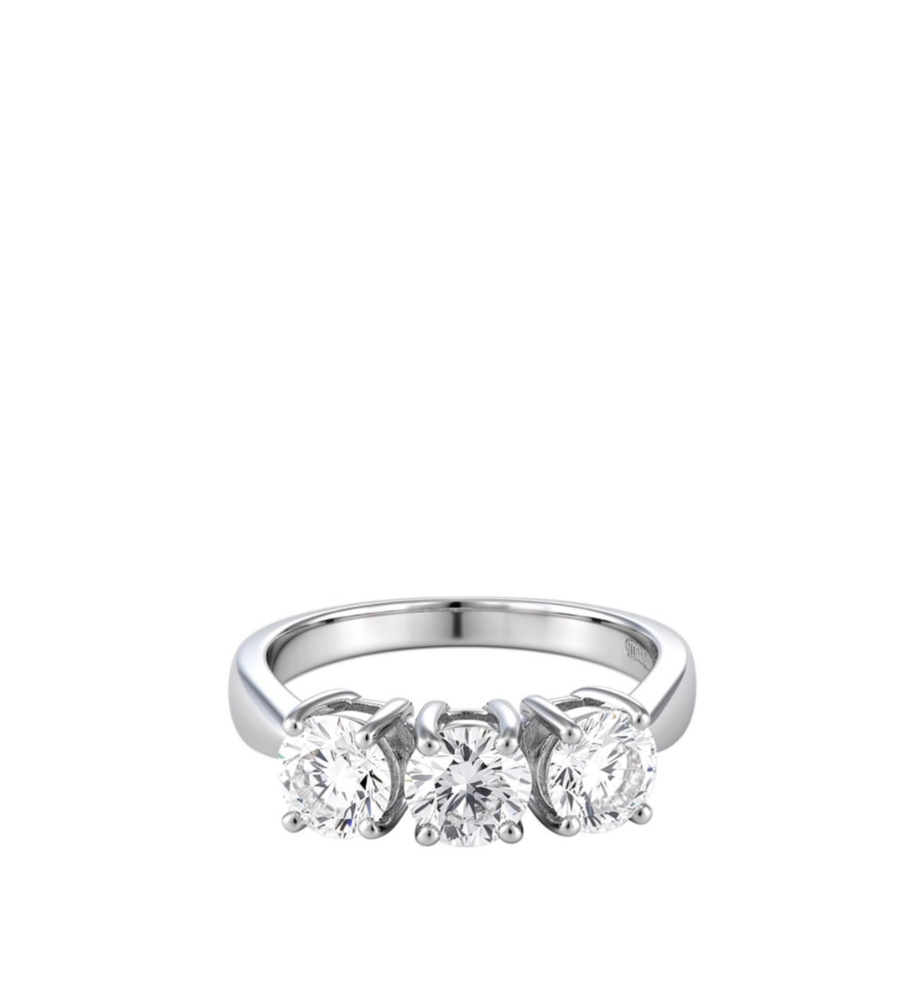 Anello veretta collezione Moissanite - 17263