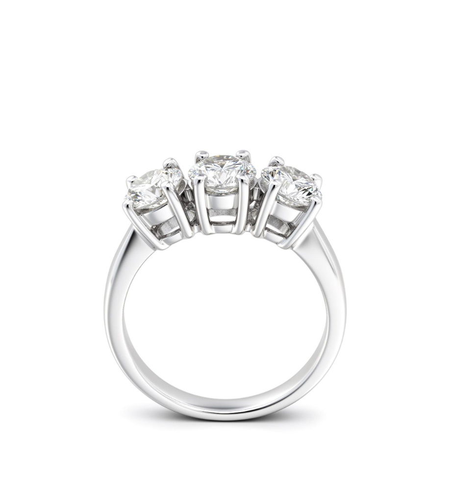 Anello veretta collezione Moissanite - 17263