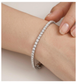 Bracciale collezione Moissanite - ct 0.06 a pietra cm 16
