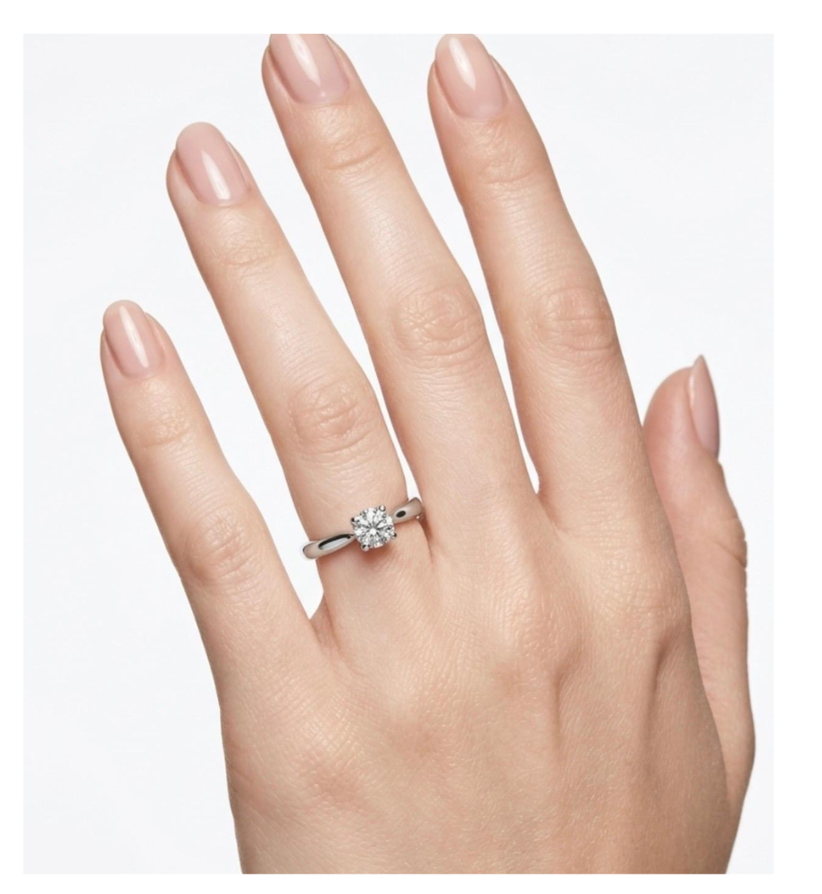 Moissanite Collection Ring - 0.50 ct
