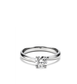 Moissanite Solitaire Ring - 0.80 ct