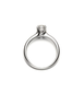 Moissanite solitaire ring - 0.30 ct