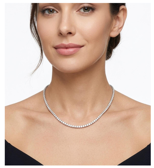 Collana tennis collezione Moissanite - 17293