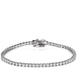 Bracciale collezione Moissanite - ct 0.03 a pietra cm 20
