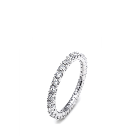 Anello riviera collezione Moissanite - 17308