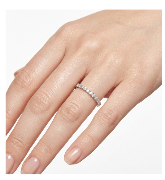 Anello riviera collezione Moissanite - 17308