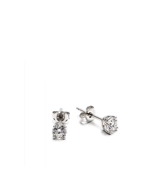 Orecchini punti luce collezione Moissanite