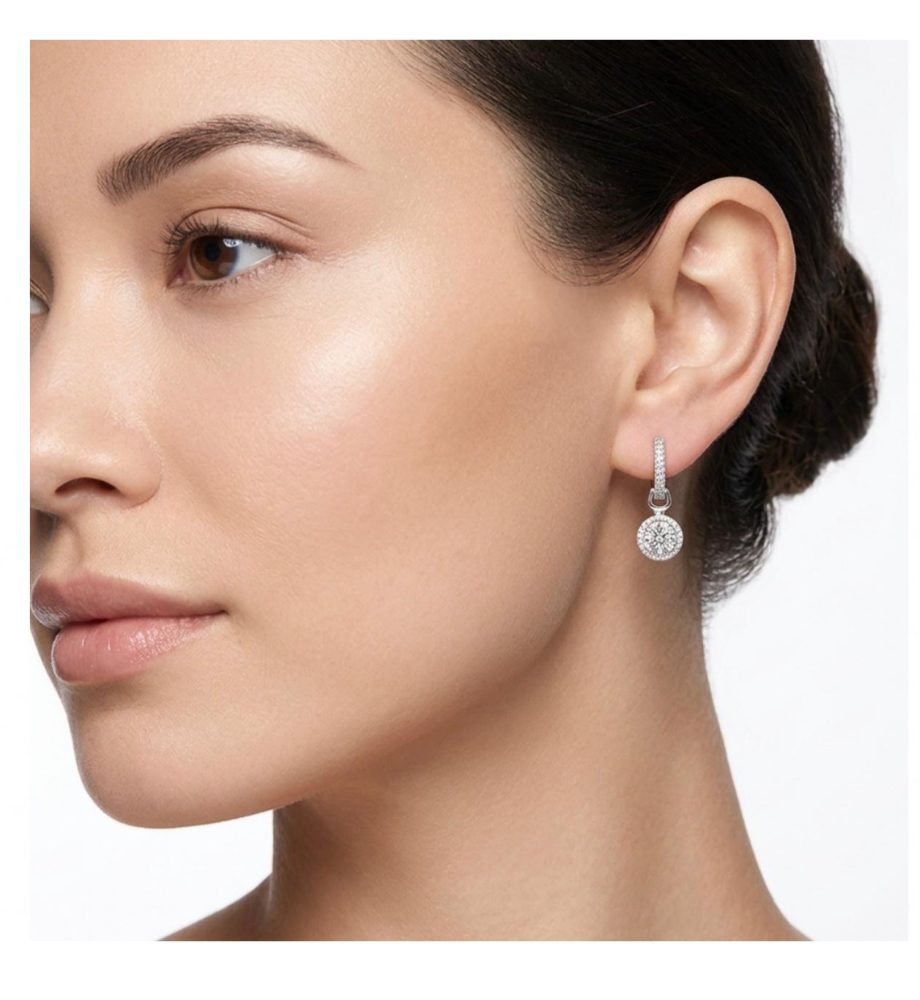 Orecchini collezione Moissanite - 17361