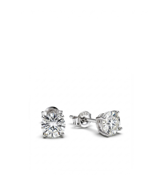 Orecchini punti luce collezione Moissanite