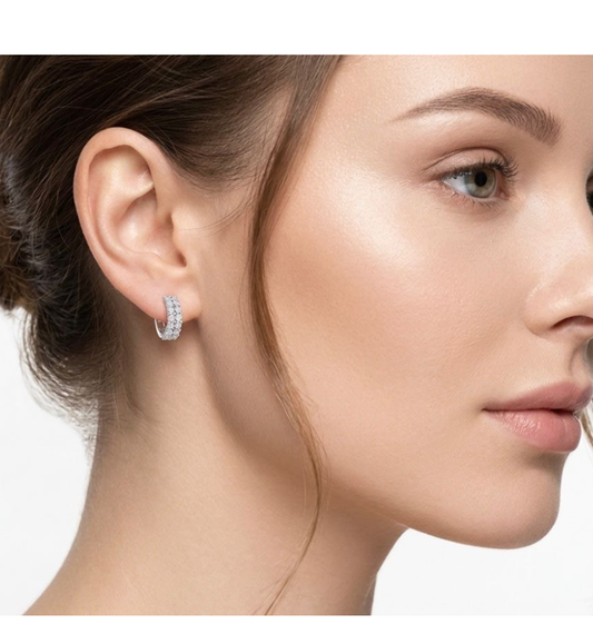 Boucles d'oreilles collection Moissanite - 17367