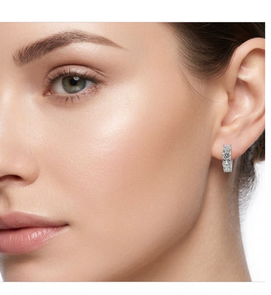 Orecchini collezione Moissanite - 17369