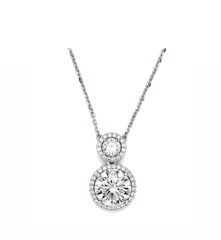 Collana collezione Moissanite - ct 2.50 tot