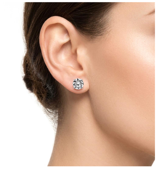 PRONTA CONSEGNA Orecchini punti luce collezione Moissanite - 17641
