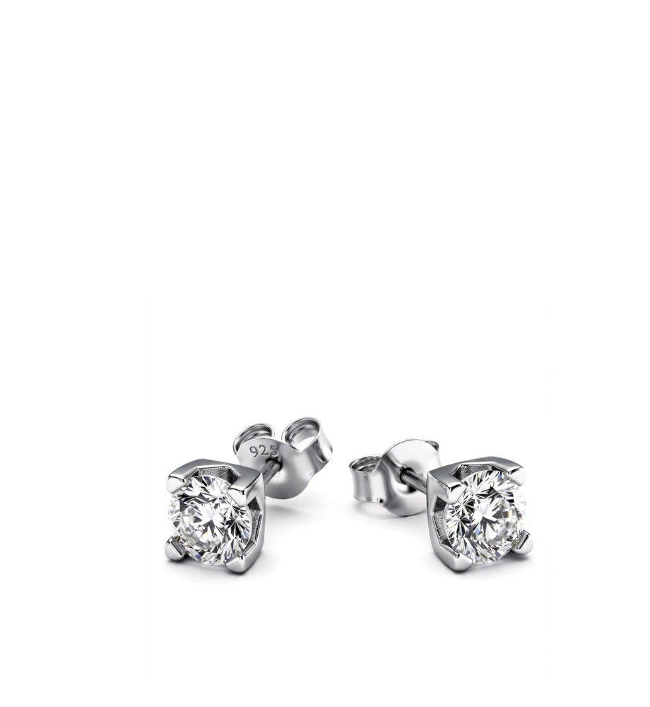 Moissanite Collection Stud Earrings