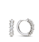 Orecchini collezione Moissanite-ct 3 tot