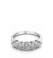Anello veretta collezione Moissanite-ct 1.25 tot