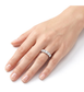 Bague alliance de la collection Moissanite - 2.50 ct total