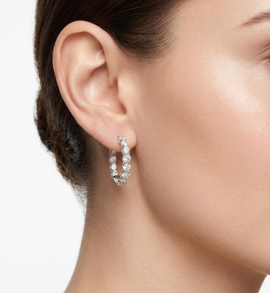 Orecchini collezione Moissanite - Ct 6.60 tot