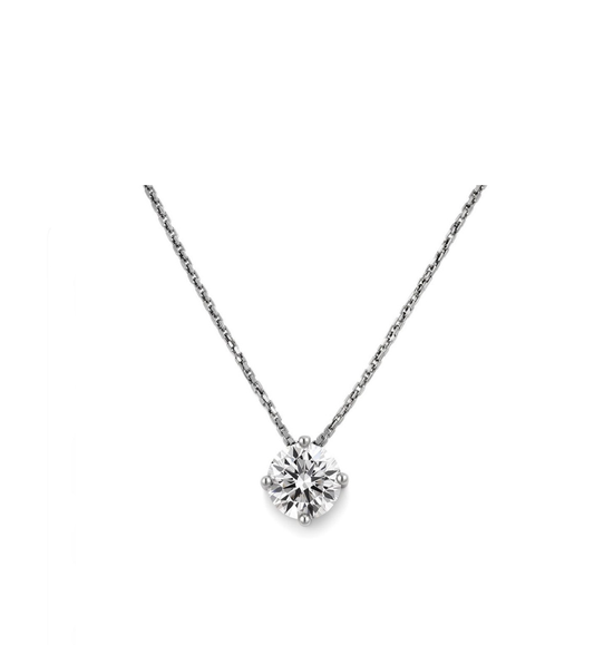 Collana punto luce collezione Moissanite - ct 2